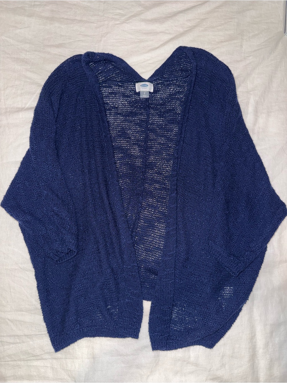 Old Navy Blue Shrug Sweater
